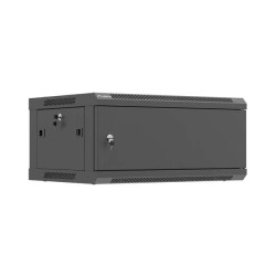 Szafa instalacyjna Lanberg Rack wisząca 19" 4U 600x450 czarn… | PartsPC.pl