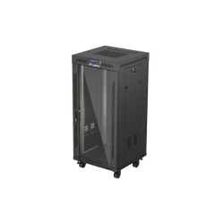 Szafa instalacyjna Rack Lanberg stojąca 19" 24U 600x600 czar… | PartsPC.pl