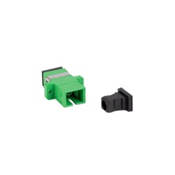 Adapter światłowodowy Lanberg SM SC/APC simplex zaślepka czarna 25szt