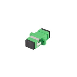 Adapter światłowodowy Lanberg SM SC/APC simplex zaślepka czarna 25szt