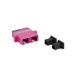 Adapter światłowodowy Lanberg MM SC/UPC DUPLEX OM4 | PartsPC.pl