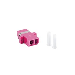 Adapter światłowodowy Lanberg MM LC/UPC DUPLEX OM4 | PartsPC.pl