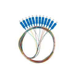 Pigtail światłowodowy Lanberg SM SC/UPC EASY STRIP 9/125 G657A1 12X2M