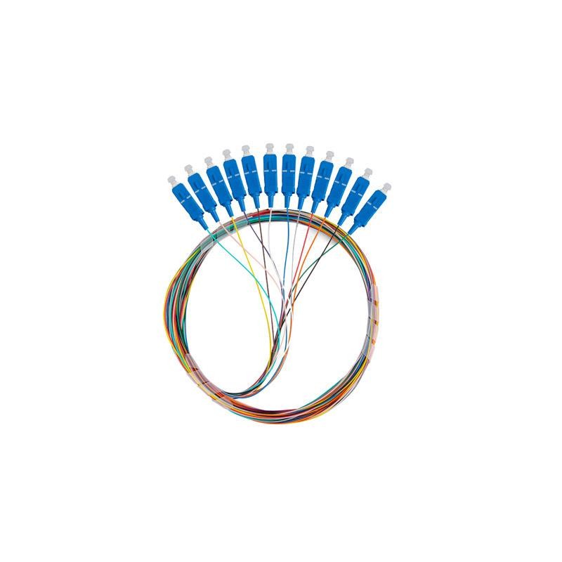 Pigtail światłowodowy Lanberg SM SC/UPC EASY STRIP 9/125 G657A1 12X2M