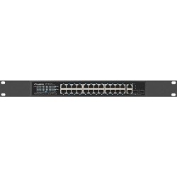Switch niezarządzalny Lanberg 24x 100Mb PoE+/2x Combo Rack 1… | PartsPC.pl