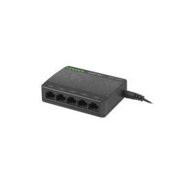 Switch niezarządzalny Lanberg DSP1-1005 5-Port 1000Mb/s Desk… | PartsPC.pl