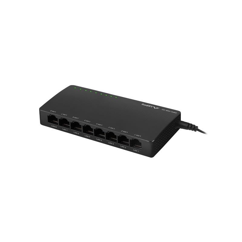Switch niezarządzalny Lanberg DSP2-1008-12V 8-Port 1000Mb/s … | PartsPC.pl