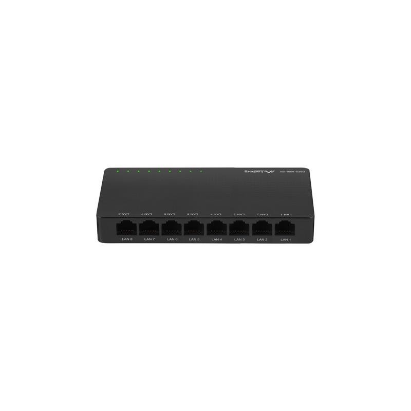 Switch niezarządzalny Lanberg DSP2-1008-12V 8-Port 1000Mb/s … | PartsPC.pl