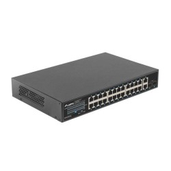 Switch niezarządzalny Lanberg 24x 1Gb PoE+/2x Gb 2x SFP Rack… | PartsPC.pl