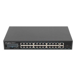Switch niezarządzalny Lanberg 24x 1Gb PoE+/2x Gb 2x SFP Rack… | PartsPC.pl