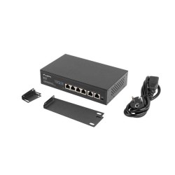 Switch niezarządzalny Lanberg 4x 100Mb PoE+/2x 100Mb... | PartsPC.pl