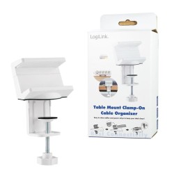 Organizer kabli LogiLink KAB0067 montowany do biurka | PartsPC.pl