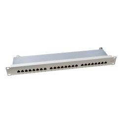 Patch panel LogiLink NP0040A 19" 24x RJ45 kat.6 ekranowany… | PartsPC.pl