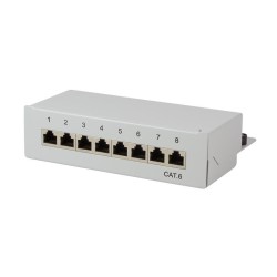 Patch panel stacjonarny LogiLink NP0016A 8x RJ45 kat.6 ekran… | PartsPC.pl