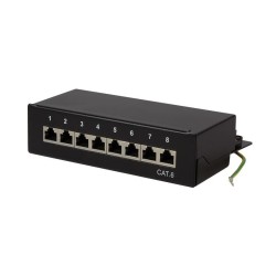 Patch panel stacjonarny LogiLink NP0017B 8x RJ45 kat.6 ekran… | PartsPC.pl