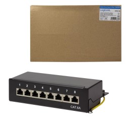 Patch panel stacjonarny LogiLink NP0018B 8x RJ45 kat.6A ekra… | PartsPC.pl
