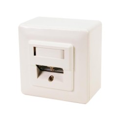 Gniazdo natynkowe/podtynkowe Cat.6 NP0039 LogiLink 2xRJ45 | PartsPC.pl