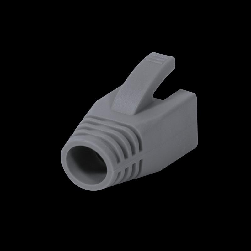 Osłonka wtyku RJ45 LogiLink MP0035 8mm kat.6 szary 50szt | PartsPC.pl