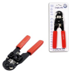 Zaciskarka do złacz RJ45 LogiLink WZ0004 z obcinarką | PartsPC.pl
