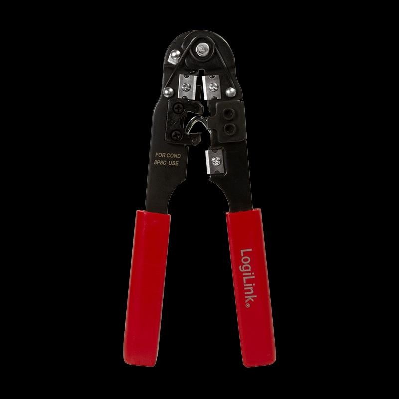 Zaciskarka do złacz RJ45 LogiLink WZ0004 z obcinarką | PartsPC.pl