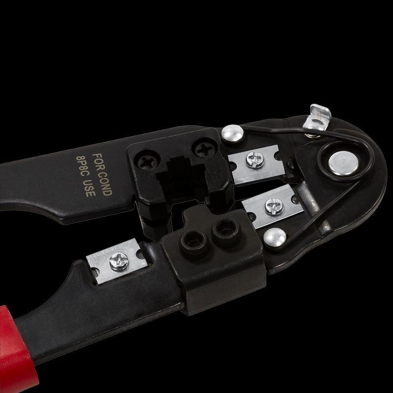 Zaciskarka do złacz RJ45 LogiLink WZ0004 z obcinarką | PartsPC.pl