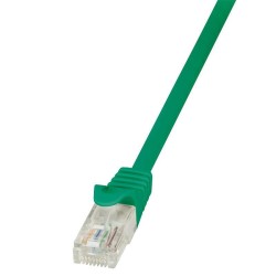 Patchcord LogiLink CP2035U CAT.6 U/UTP 1m, zielony | PartsPC.pl