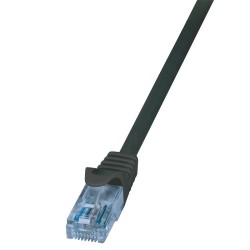 Patchcord LogiLink CP3073U Cat.6A U/UTP 5m czarny | PartsPC.pl