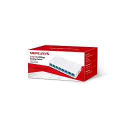 Switch niezarządzalny Mercusys MS108 8x 10/100Mb/s | PartsPC.pl