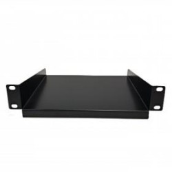 Półka RACK 10'' 1U 200mm, Netrack, czarna | PartsPC.pl