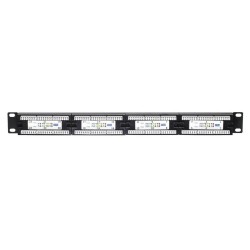 Patch panel 19'' Netrack 1U, 24-porty kat. 5e UTP, z półką… | PartsPC.pl