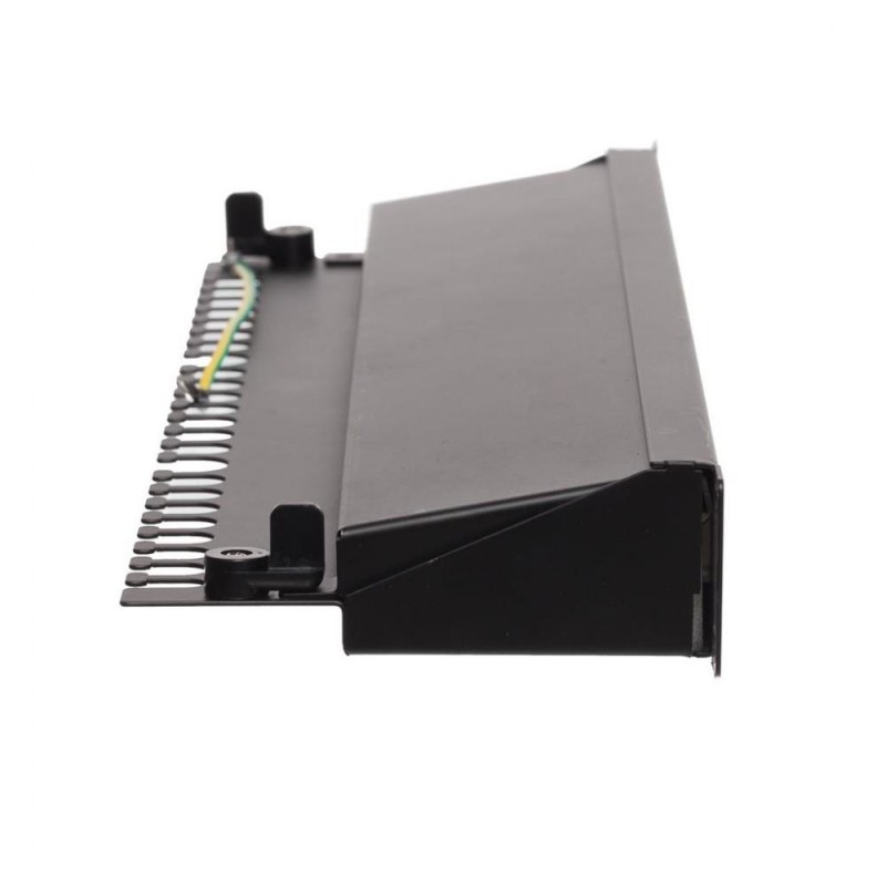 Patch panel 19" Netrack 24-porty kat. 6A FTP wyposażony | PartsPC.pl