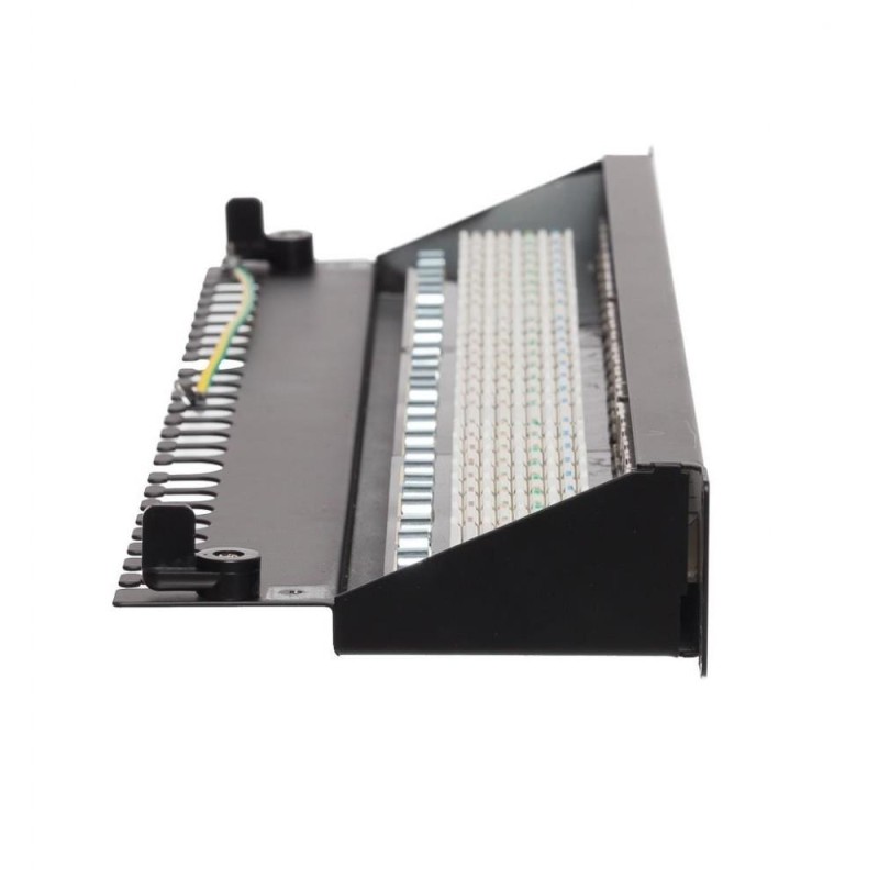 Patch panel 19" Netrack 24-porty kat. 6A FTP wyposażony | PartsPC.pl