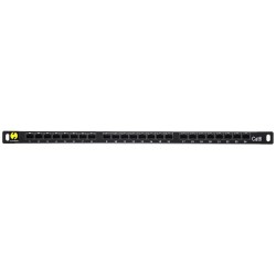 Patch panel 19'' Netrack 24-porty kat. 6 UTP, 0,5U z półką… | PartsPC.pl