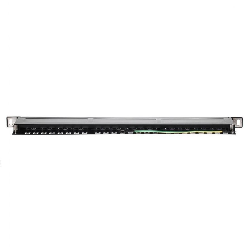 Patch panel 19'' Netrack 24-porty kat. 5e FTP, 0,5U z półką… | PartsPC.pl