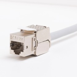 Moduł keystone Jack RJ45 kat. 5e FTP, beznarzędziowy Netrack… | PartsPC.pl