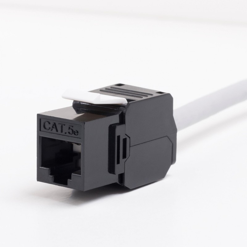 Moduł keystone Jack RJ45 kat. 5e UTP, beznarzędziowy Netrack… | PartsPC.pl