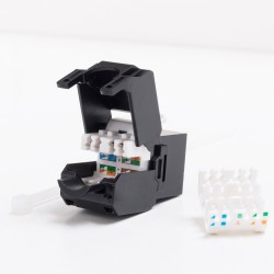 Moduł keystone Jack RJ45 kat. 5e UTP, beznarzędziowy Netrack… | PartsPC.pl