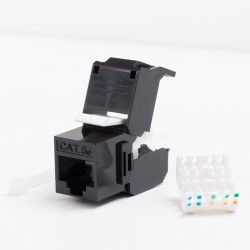 Moduł keystone Jack RJ45 kat. 5e UTP, beznarzędziowy Netrack… | PartsPC.pl