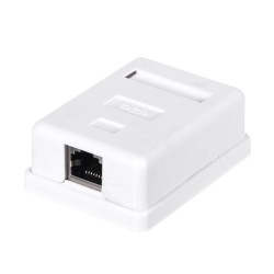 Gniazdo natynkowe kompletne 1xRJ45 8p8c FTP Cat5e LSA Netrac… | PartsPC.pl