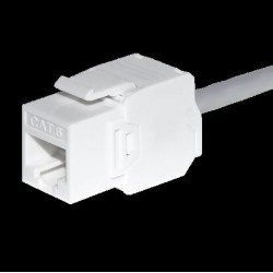 Moduł keystone Jack RJ45 kat. 5e UTP, beznarzędziowy Netrack… | PartsPC.pl