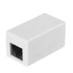 Łącznik przewodów RJ45-RJ45, kat. 5e UTP Netrack | PartsPC.pl