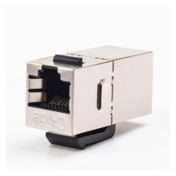 Łącznik przewodów RJ45-RJ45, kat. 5e STP Netrack | PartsPC.pl