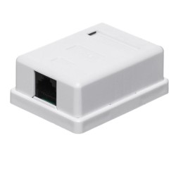 Gniazdo natynkowe kompletne 1xRJ45 8p8c UTP Cat6 LSA Netrack… | PartsPC.pl