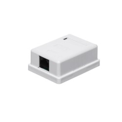 Gniazdo natynkowe kompletne 1xRJ45 8p8c UTP Cat6 LSA Netrack… | PartsPC.pl