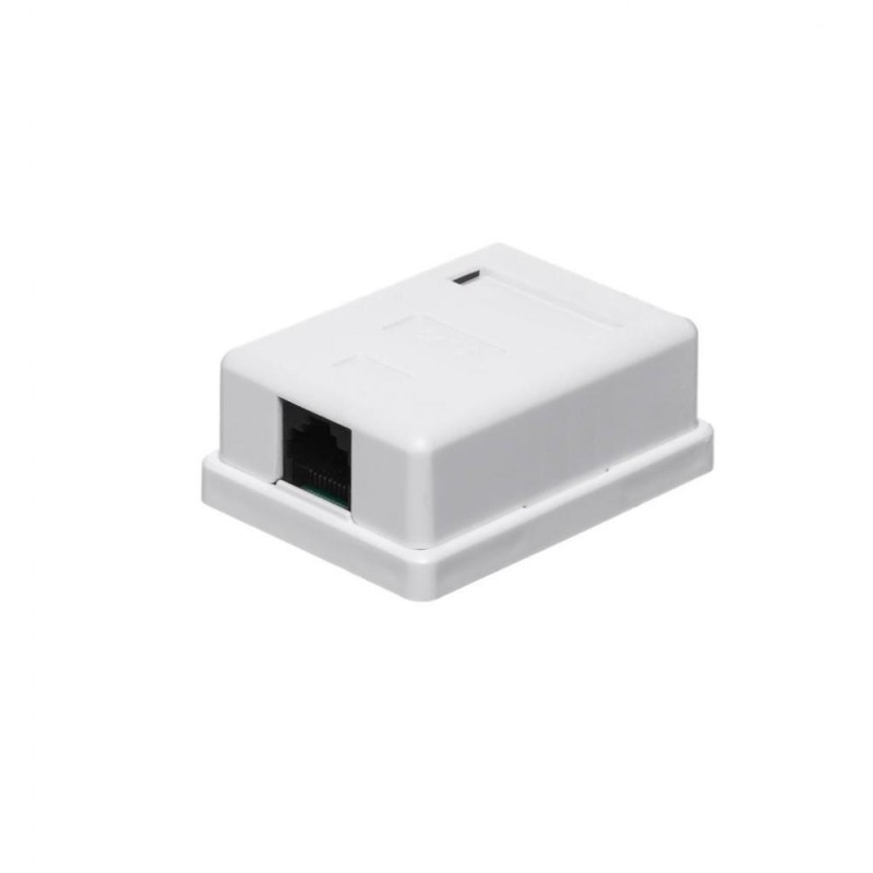 Gniazdo natynkowe kompletne 1xRJ45 8p8c UTP Cat6 LSA Netrack… | PartsPC.pl