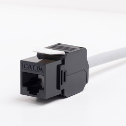 Moduł keystone Jack RJ45 kat. 6A UTP, beznarzędziowy Netrack… | PartsPC.pl