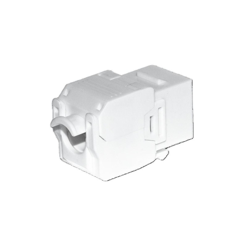 Moduł keystone Jack RJ45 kat. 6 UTP, beznarzędziowy, biały N… | PartsPC.pl