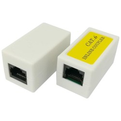 Łącznik przewodów RJ45-RJ45 Netrack kat. 6 UTP | PartsPC.pl