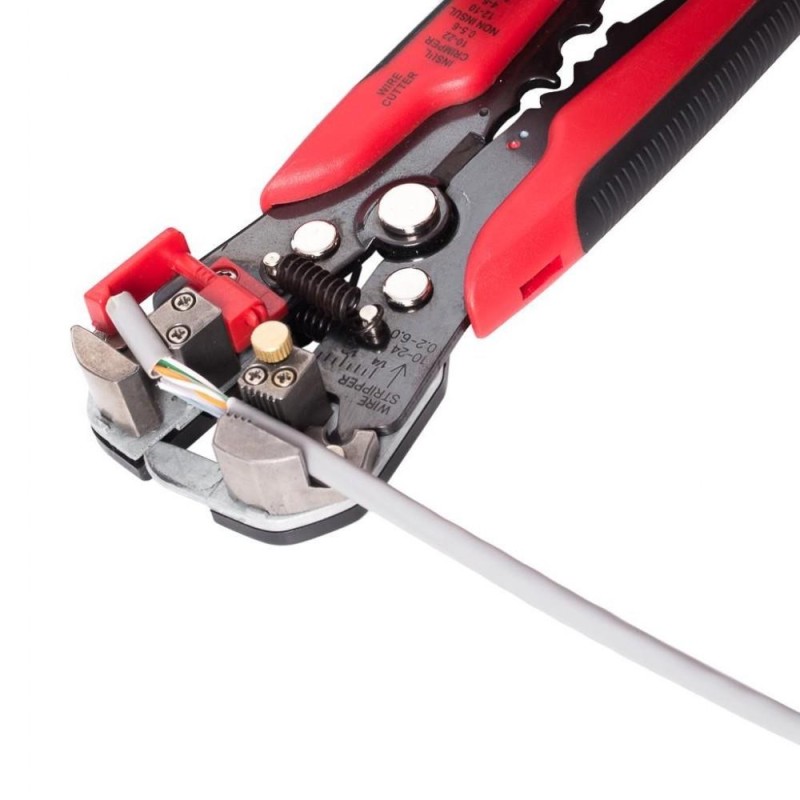Ściągacz izolacji automatyczny 0,5-6mm Netrack | PartsPC.pl