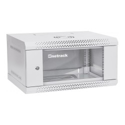 Szafa wisząca RACK 19" 4U, 400mm, Netrack ECO-Line, szara, d… | PartsPC.pl